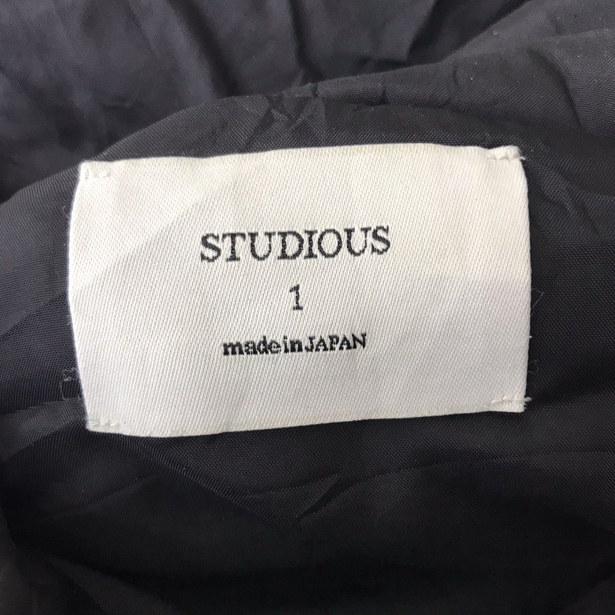 STUDIOUS STUDIOUS 1 JAPAN Brand Black Bomber Hooded Jacket Size US S / EU 44-46 / 1 - 5 Thumbnail