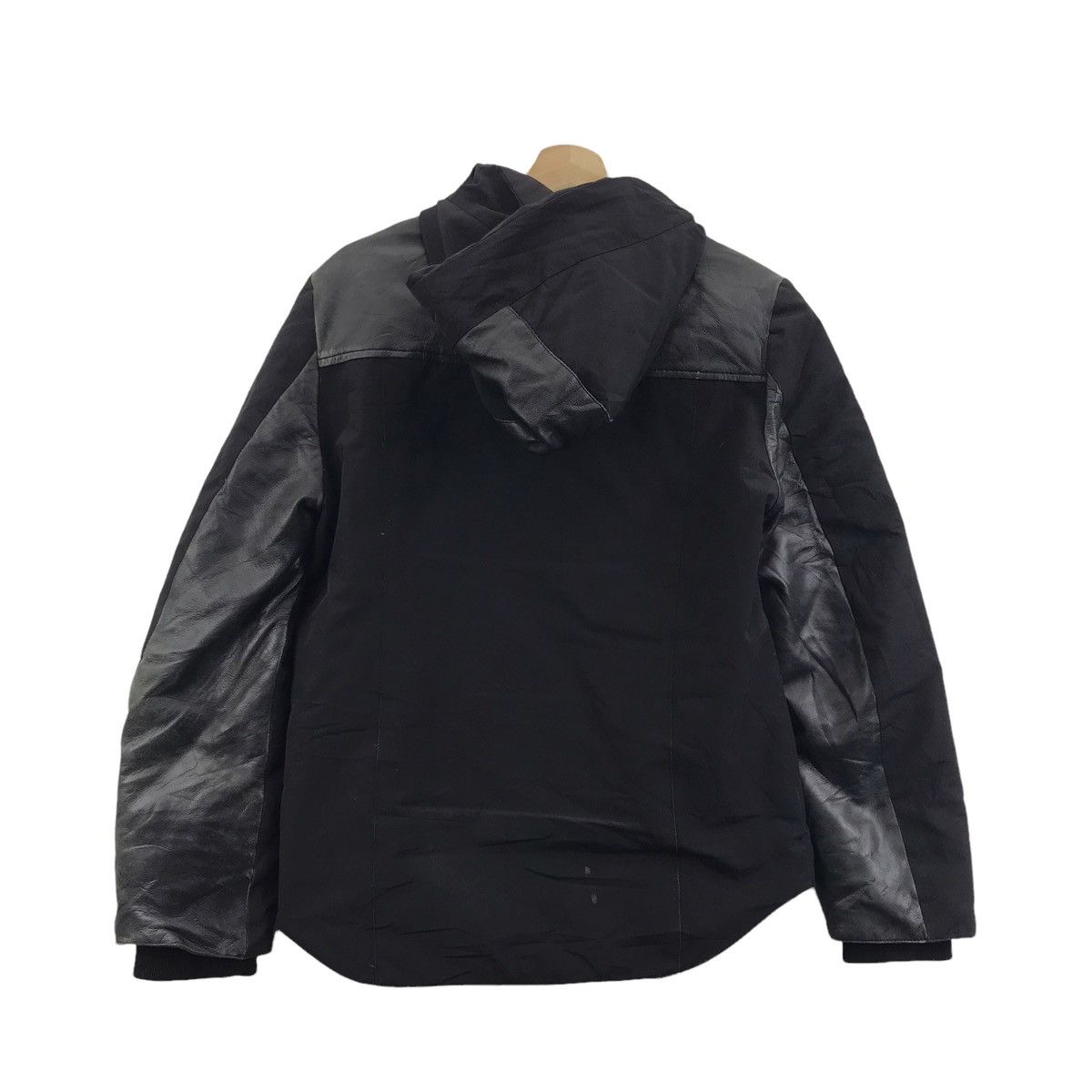 STUDIOUS STUDIOUS 1 JAPAN Brand Black Bomber Hooded Jacket Size US S / EU 44-46 / 1 - 8 Thumbnail
