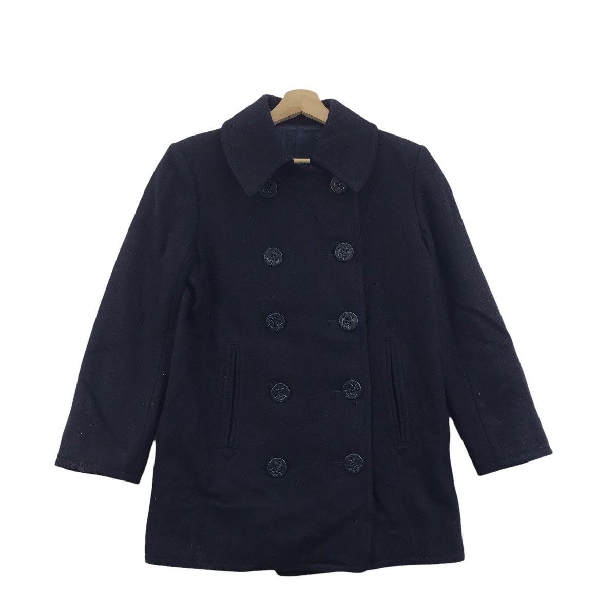 Ralph Lauren Vintage RALPH LAUREN Blue Captain Duffle Coat Jacket Polo Size US S / EU 44-46 / 1 - 1 Thumbnail