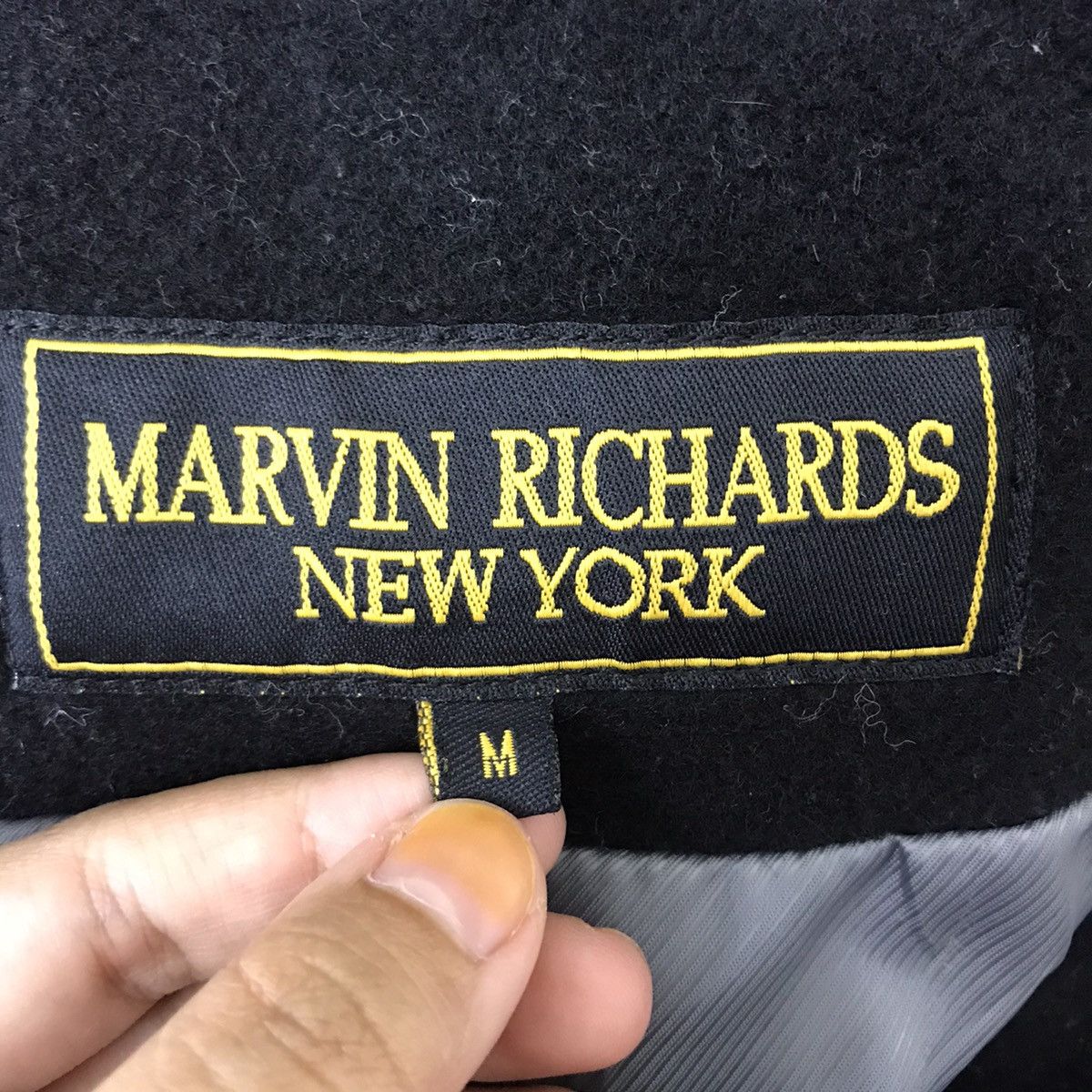 Vintage MARVIN RICHARDS New York Wool Duffle Coat Jacket Size US M / EU 48-50 / 2 - 4 Thumbnail