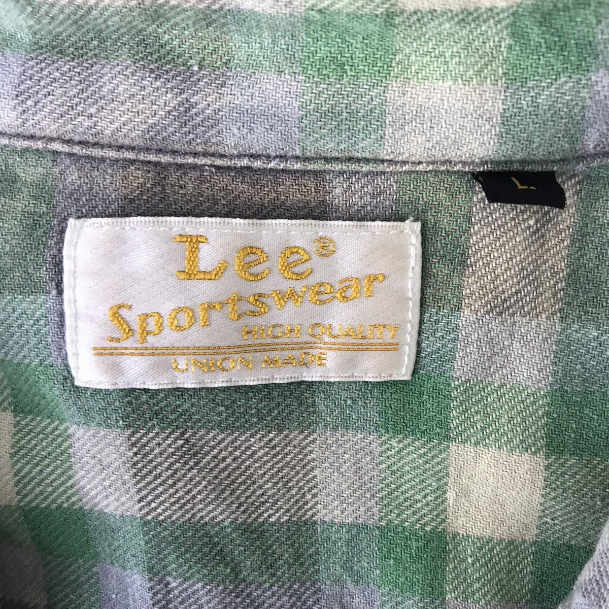 Lee LEE WESTERN WEAR Snap Button Flannel Check Tartan Shirt Size US L / EU 52-54 / 3 - 3 Thumbnail