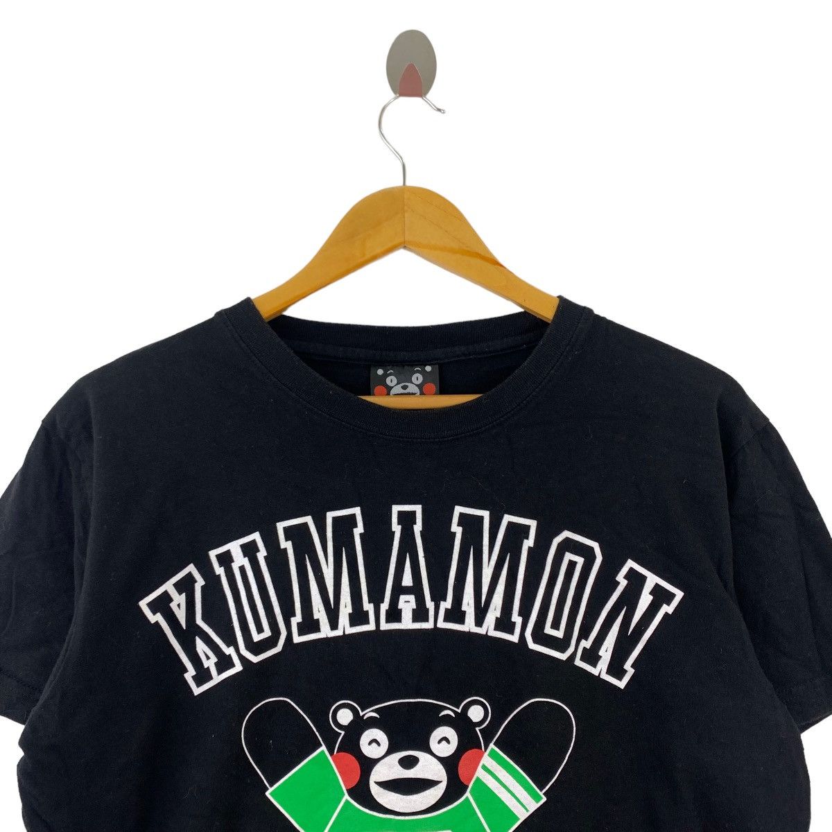 Japanese Brand 9 KUMAMON Japanese Mascot Prefecture Print Black Size US L / EU 52-54 / 3 - 2 Thumbnail