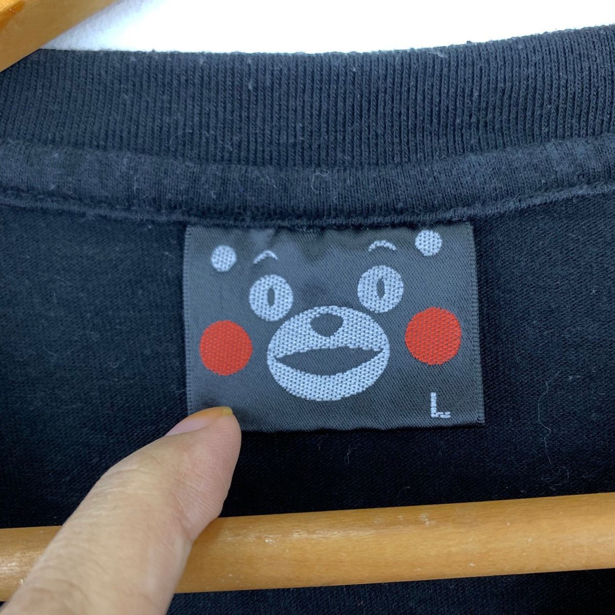Japanese Brand 9 KUMAMON Japanese Mascot Prefecture Print Black Size US L / EU 52-54 / 3 - 3 Thumbnail