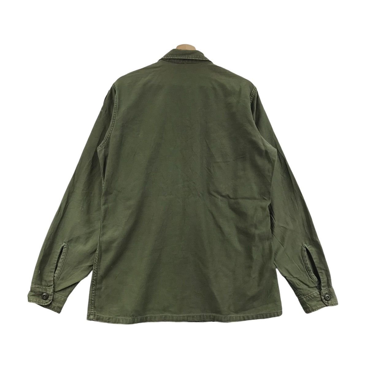 Vintage Vintage OG 107 US ARMY Sateen World War Green Shirt Patches Size US L / EU 52-54 / 3 - 8 Thumbnail