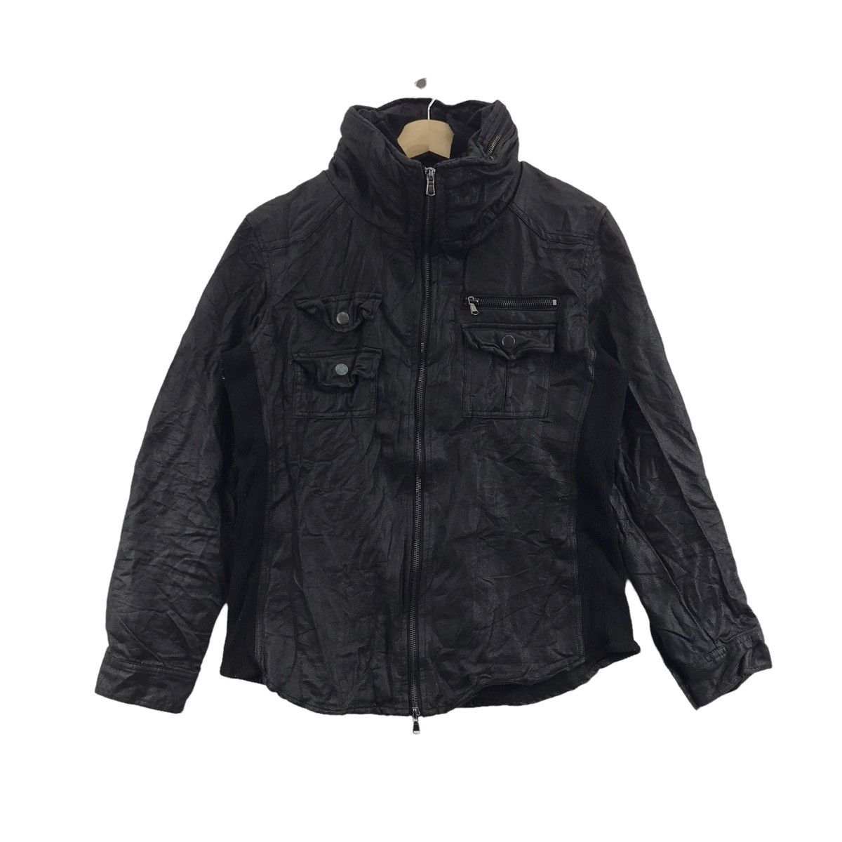 ジャケット・アウター Semantic design fake leather jacket Semantic Design Jacket | Grailed