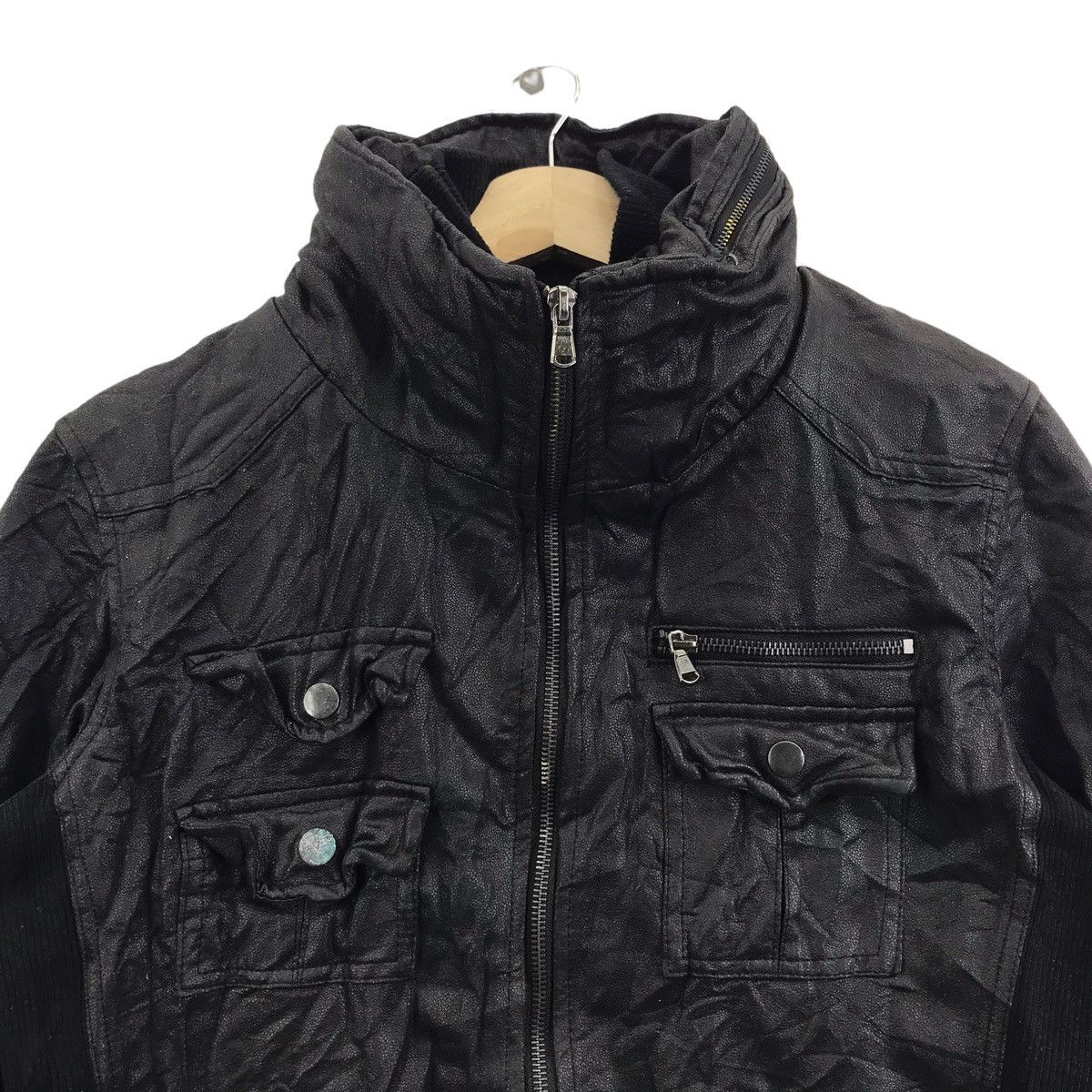 Japanese Brand SEMANTIC DESIGN Japanese Brand Punk Polyester Jacket Size US M / EU 48-50 / 2 - 2 Thumbnail