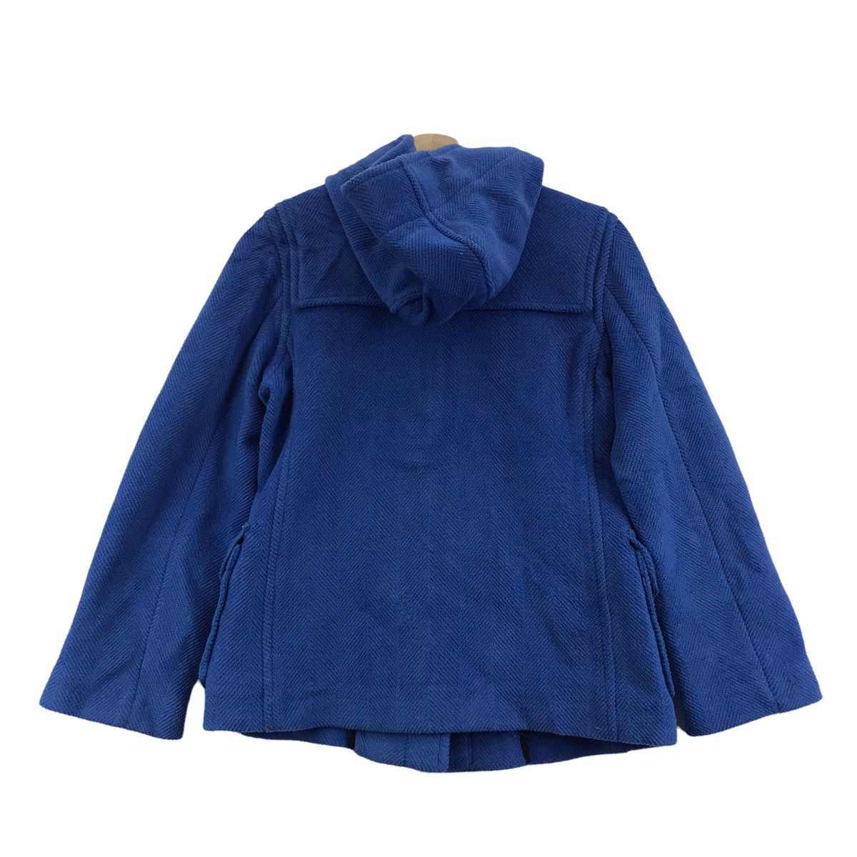 Vintage SCOTT & ENGLAND British Classics Blue Duffle Hooded Jacket Size US S / EU 44-46 / 1 - 6 Thumbnail
