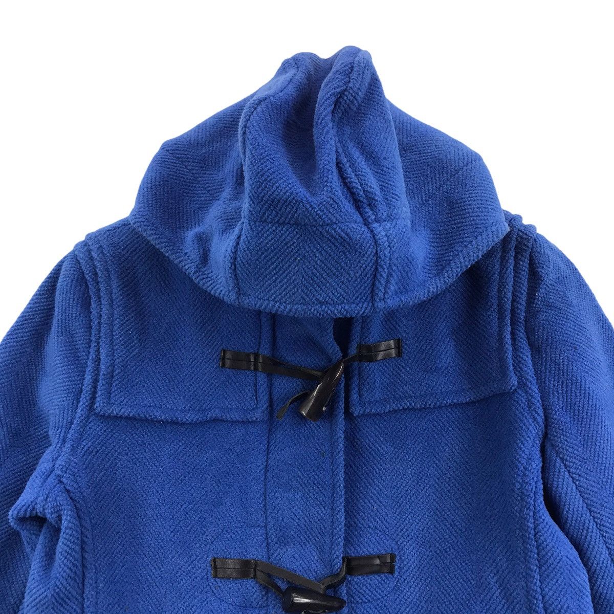 Vintage SCOTT & ENGLAND British Classics Blue Duffle Hooded Jacket Size US S / EU 44-46 / 1 - 2 Thumbnail