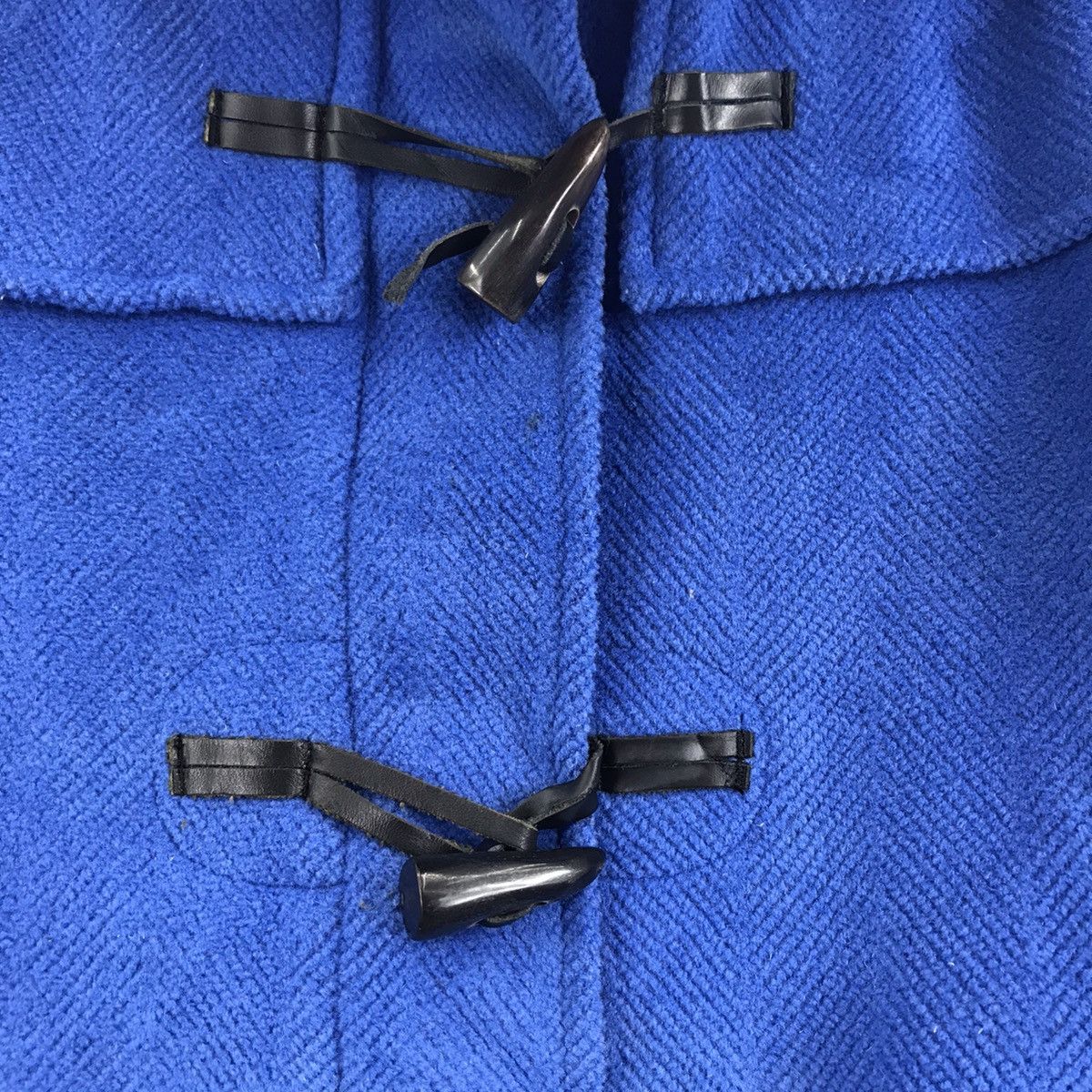 Vintage SCOTT & ENGLAND British Classics Blue Duffle Hooded Jacket Size US S / EU 44-46 / 1 - 3 Thumbnail