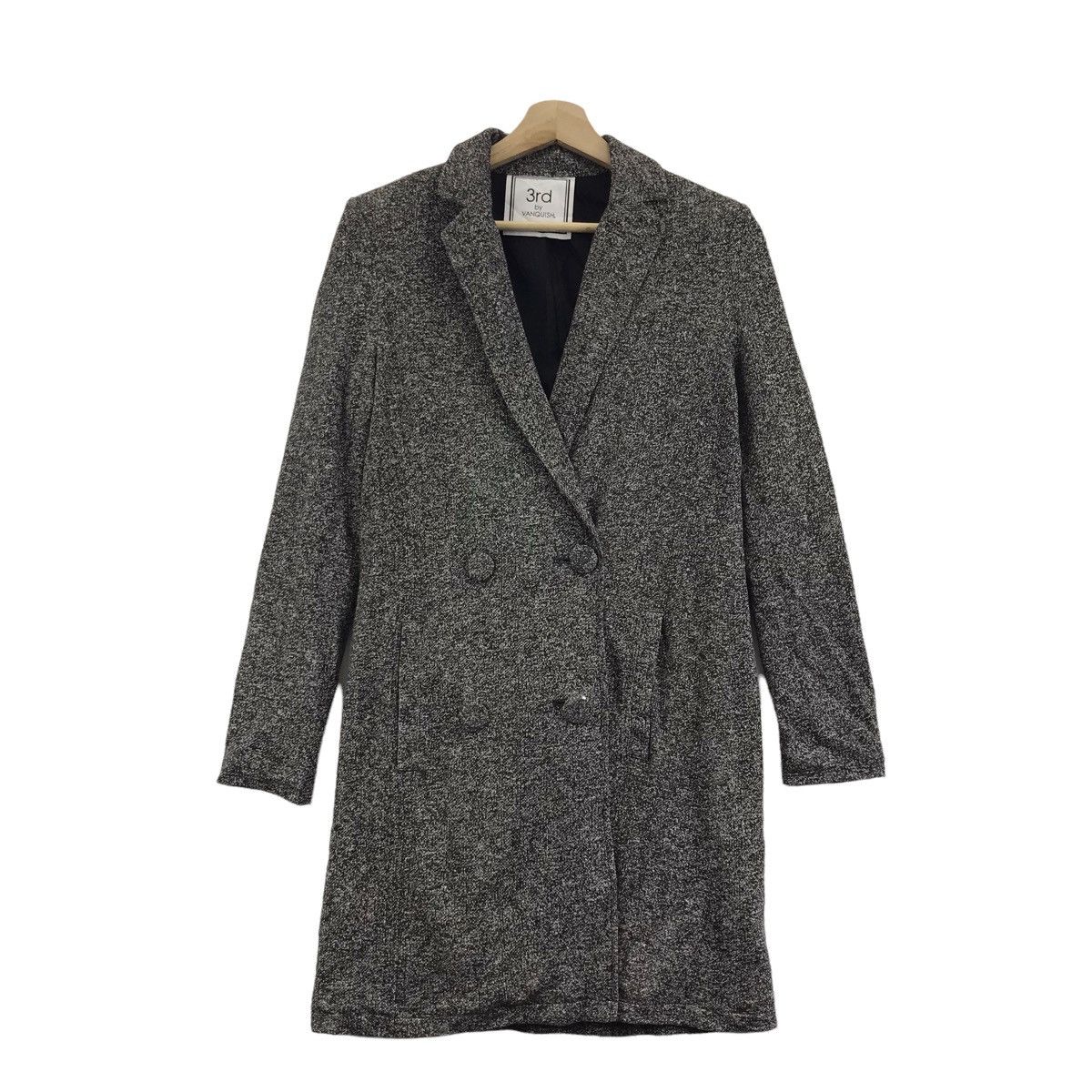 Japanese Brand 3rd By VANQUISH Japanese Brand Wool Long Coat Jacket Size US S / EU 44-46 / 1 - 1 Thumbnail
