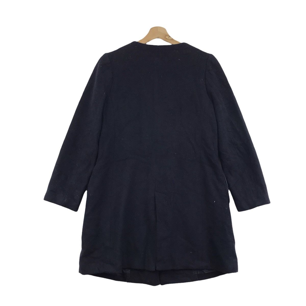 Vintage BEAMS HEART Japanese Brand Wool Long Coat Jacket Size US S / EU 44-46 / 1 - 7 Thumbnail