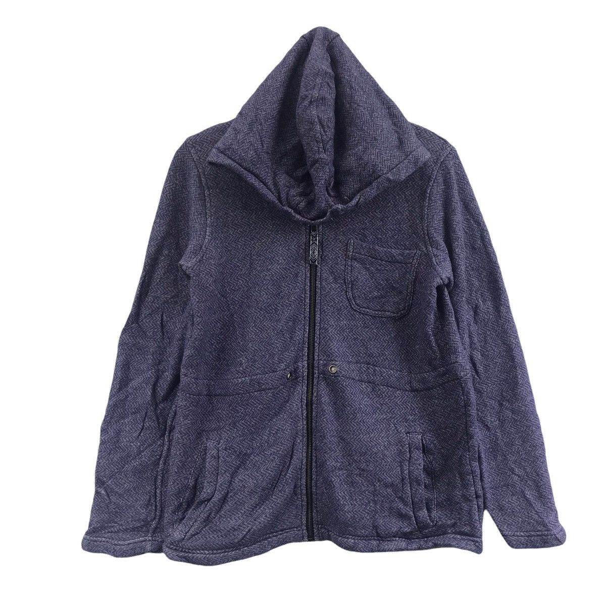 Quiksilver ROXY QUIKSILVER SURFWEAR Surf Surfing Blue Hooded Sweatshirt Size US S / EU 44-46 / 1 - 1 Thumbnail