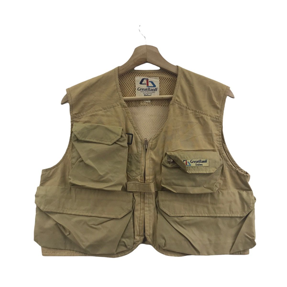 Vintage DAIWA GREAT BANFF Outdoor Tactical Multi Pocket Vest Fishing Size US M / EU 48-50 / 2 - 1 Thumbnail