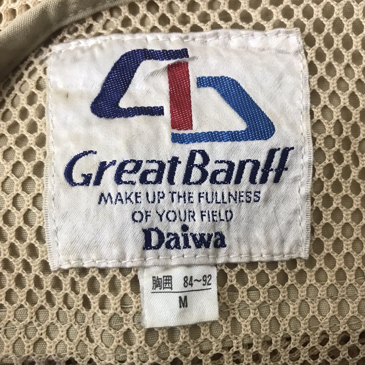 Vintage DAIWA GREAT BANFF Outdoor Tactical Multi Pocket Vest Fishing Size US M / EU 48-50 / 2 - 4 Thumbnail