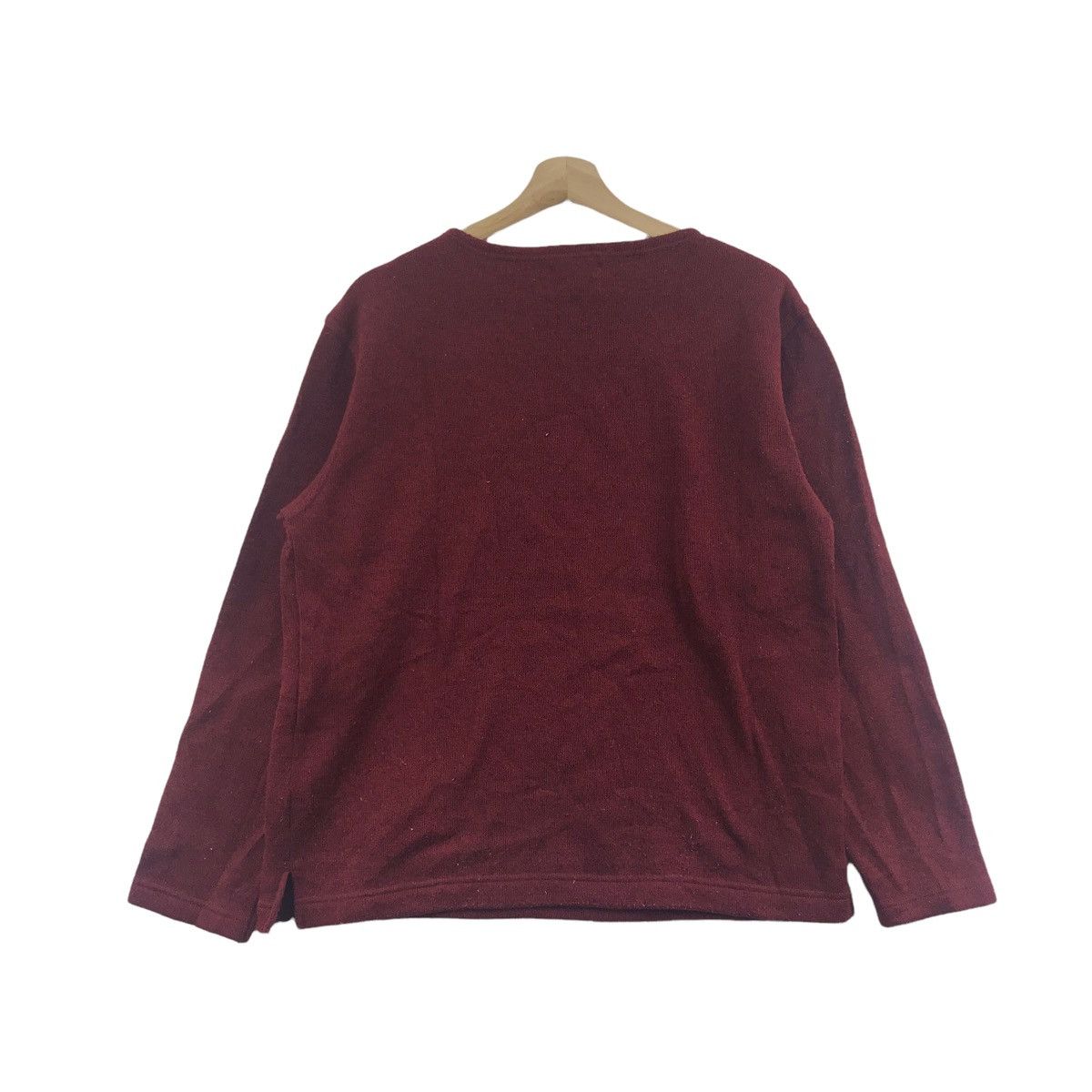 Japanese Brand AZUOZ MAZEE France Japanese Brand Red Jumper Sweatshirt Size US M / EU 48-50 / 2 - 7 Thumbnail