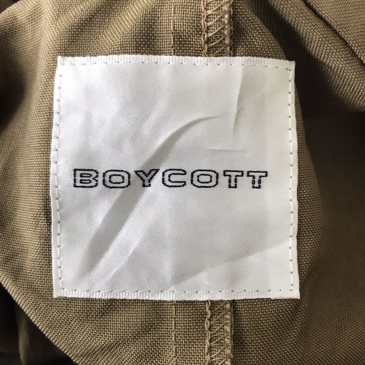 Boycott BOYCOTT Japanese Brand Brown Coat Jacket Size US M / EU 48-50 / 2 - 3 Thumbnail