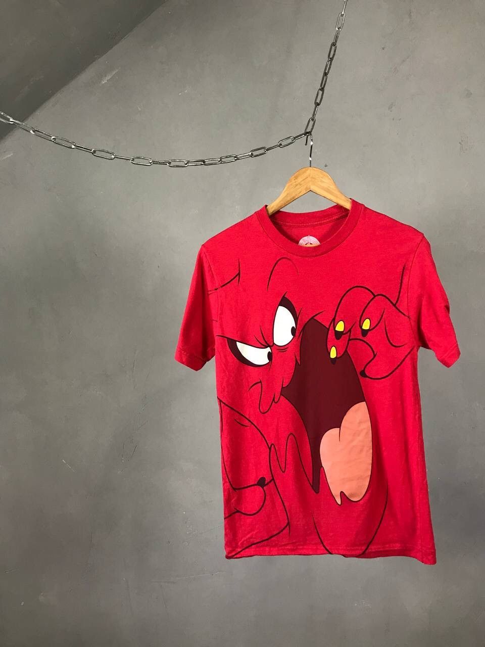 Vintage Looney tunes 2013 vintage movie comics overprinted tee Size US S / EU 44-46 / 1 - 1 Thumbnail