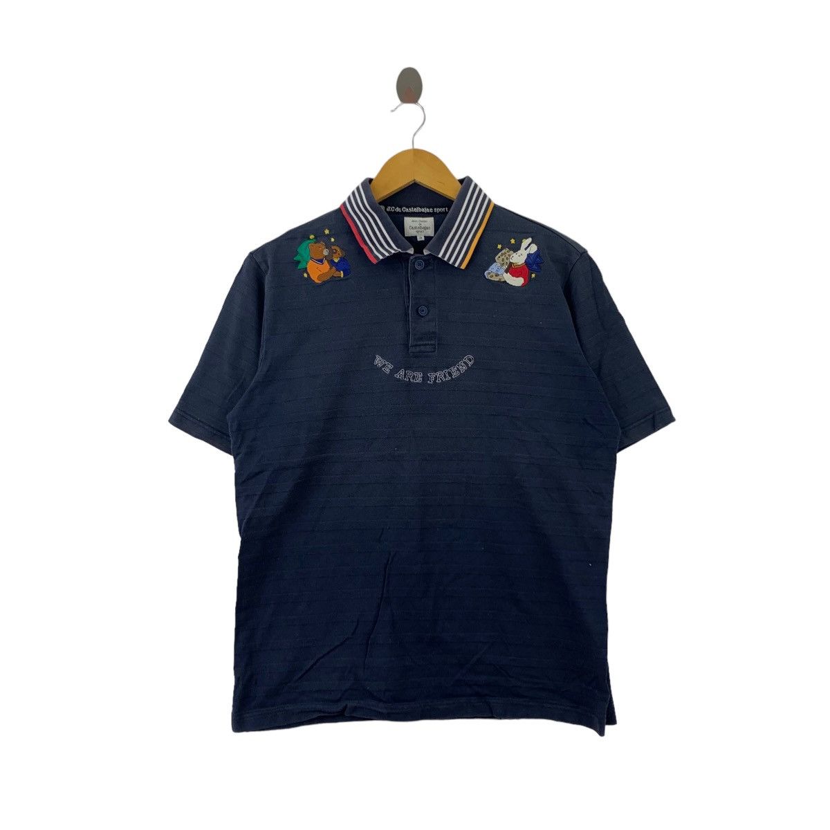 Jean Charles De Castelbajac JC DE CASTELBAJAC Sport Embroidered Animal Collar Size US M / EU 48-50 / 2 - 1 Thumbnail