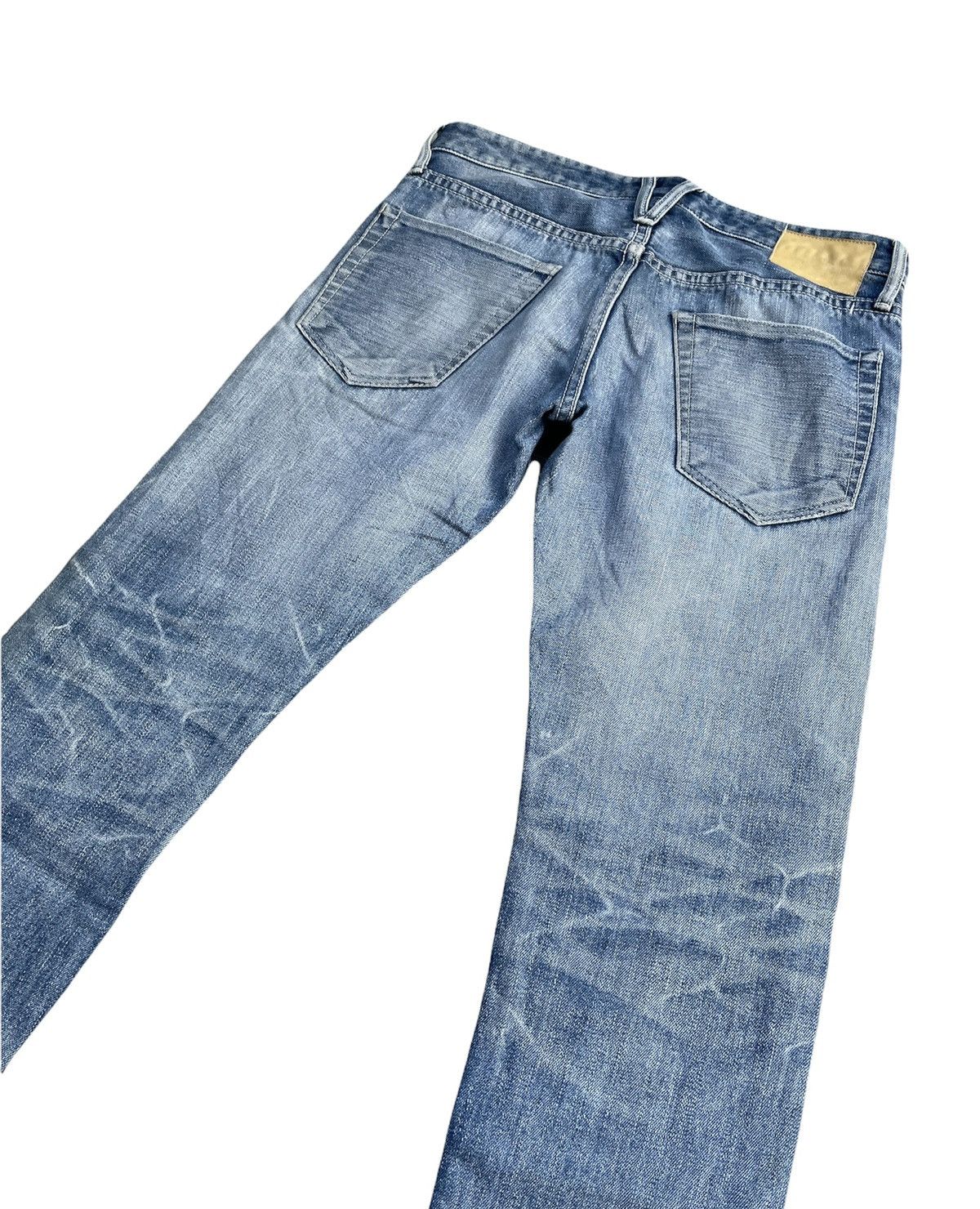 If Six Was Nine × Vanquish Vanquish Japan Aging Distressed Denim Size US 33 - 8 Thumbnail