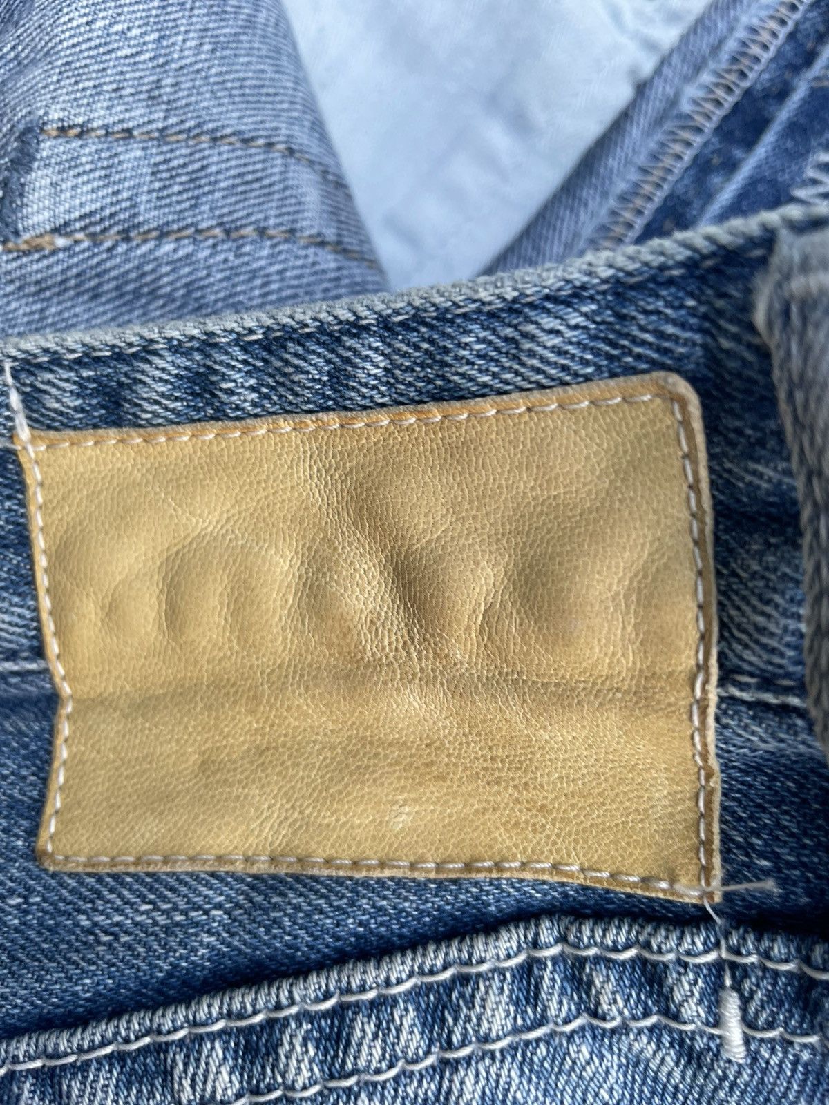 If Six Was Nine × Vanquish Vanquish Japan Aging Distressed Denim Size US 33 - 12 Thumbnail