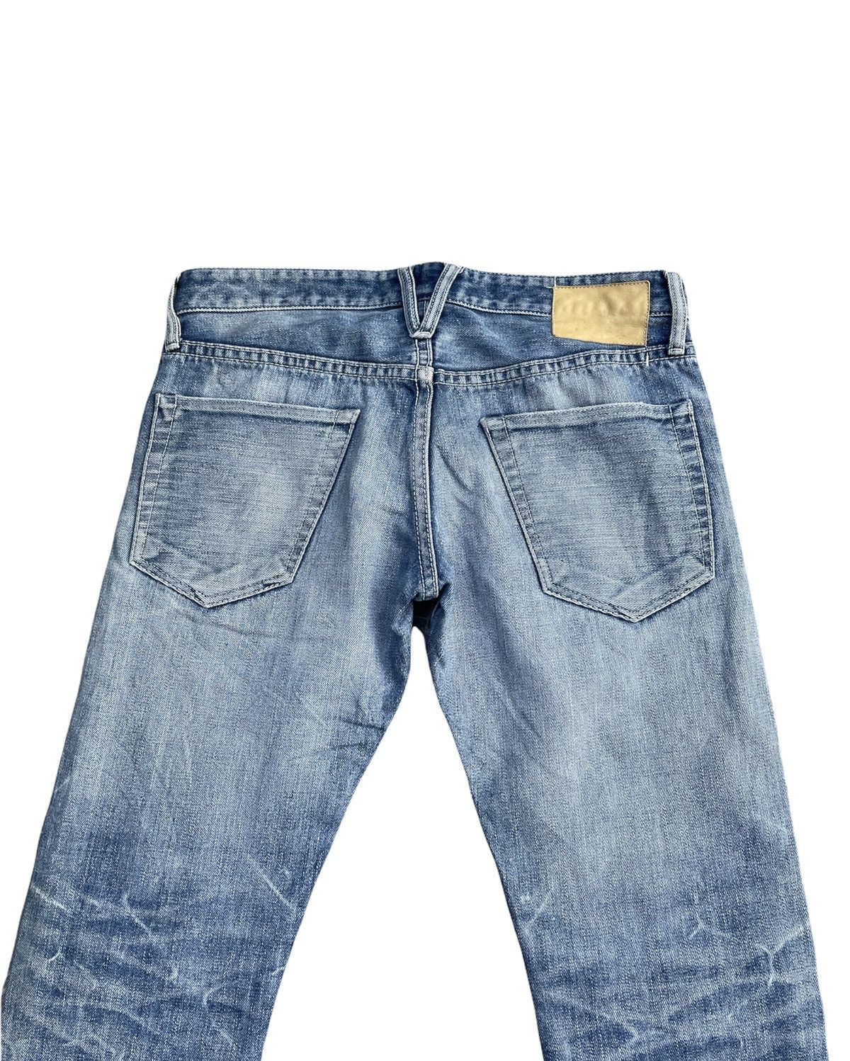 If Six Was Nine × Vanquish Vanquish Japan Aging Distressed Denim Size US 33 - 9 Thumbnail