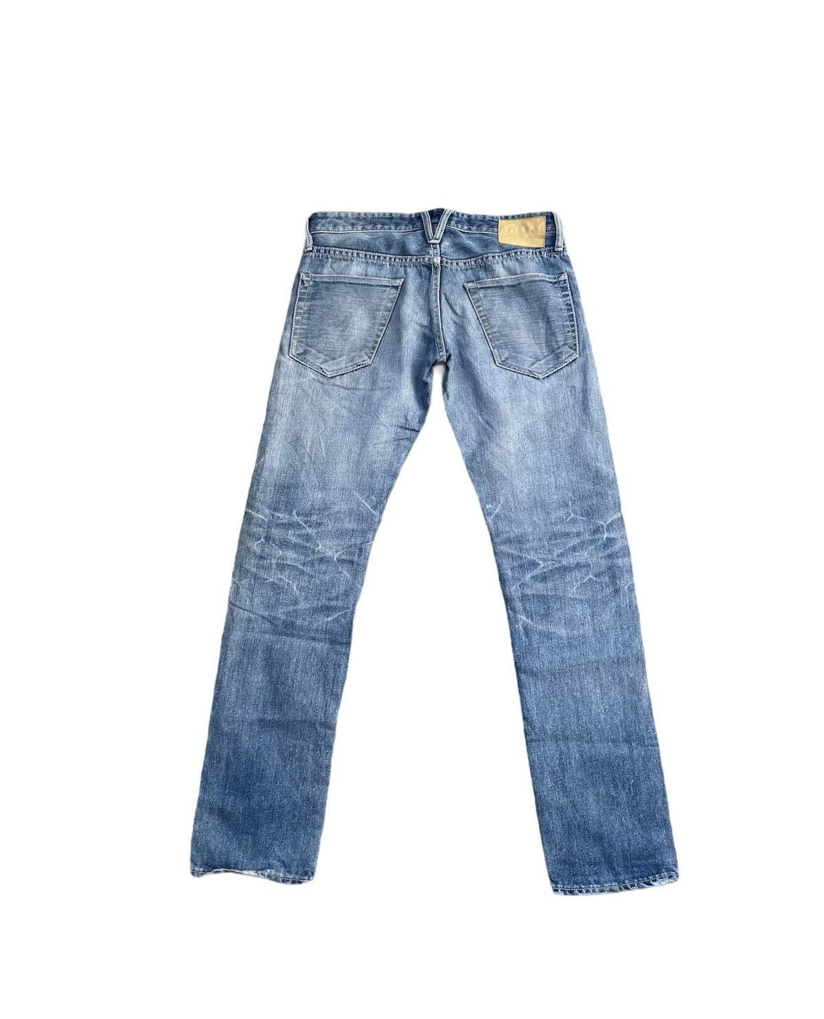 If Six Was Nine × Vanquish Vanquish Japan Aging Distressed Denim Size US 33 - 7 Thumbnail