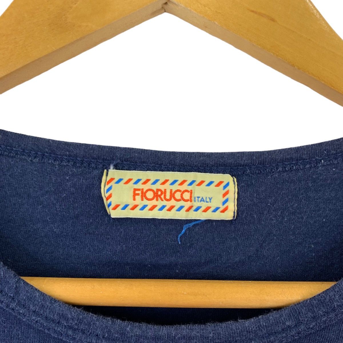 Fiorucci Vintage FIORUCCI ITALY Italian Designer Brand Print Navy Size US S / EU 44-46 / 1 - 3 Thumbnail