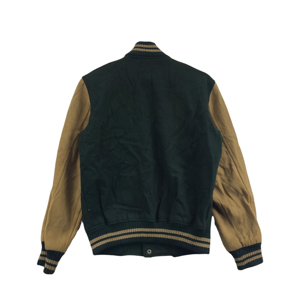 Japanese Brand GQ Men’s Wear Japanese Brand Wool Varsity Bomber Jacket Size US M / EU 48-50 / 2 - 5 Thumbnail