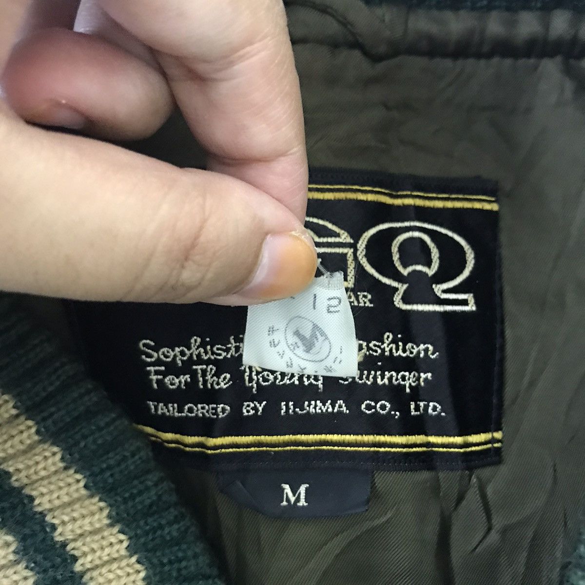 Japanese Brand GQ Men’s Wear Japanese Brand Wool Varsity Bomber Jacket Size US M / EU 48-50 / 2 - 4 Thumbnail