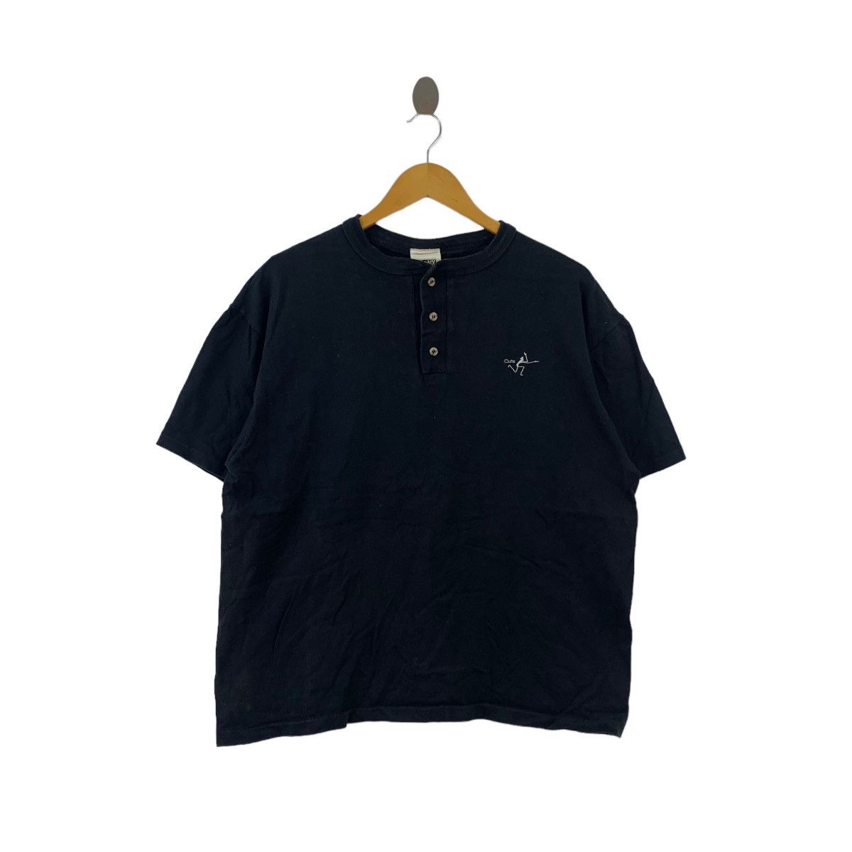 image of Vintage Bronx Cuts Vigilante Usa Embroidered Logo Black, Men's (Size Large)