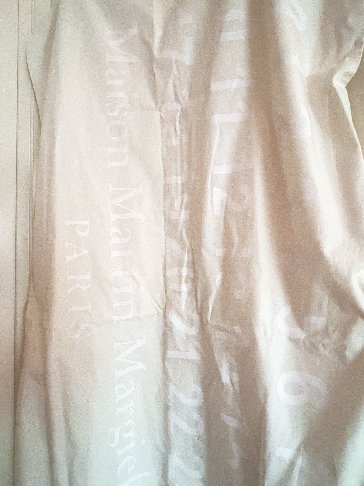 Maison Margiela 🔥 Margiela x H&M line number garment bag wall banner cloth Size ONE SIZE - 4 Thumbnail