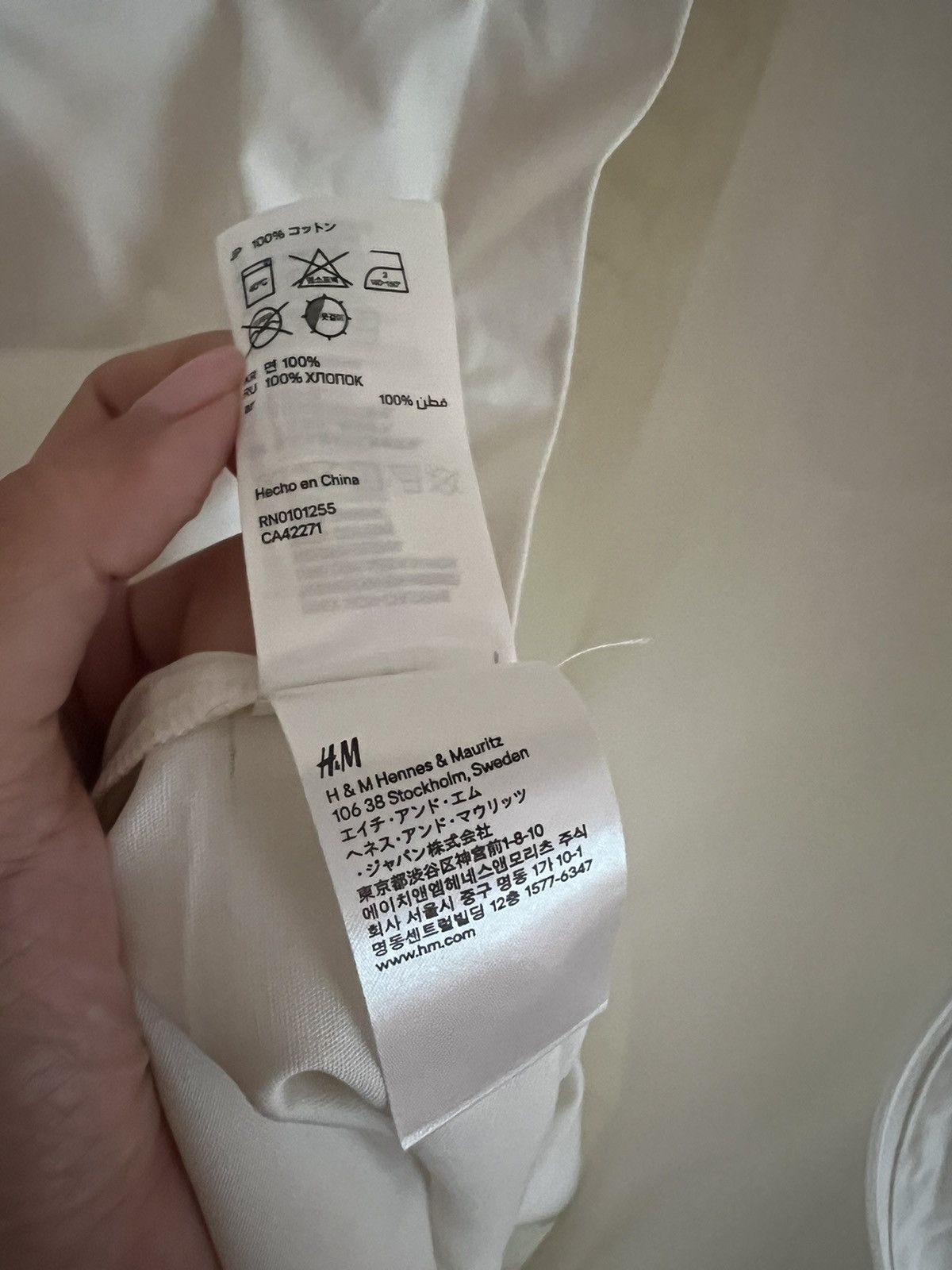 Maison Margiela 🔥 Margiela x H&M line number garment bag wall banner cloth Size ONE SIZE - 6 Thumbnail