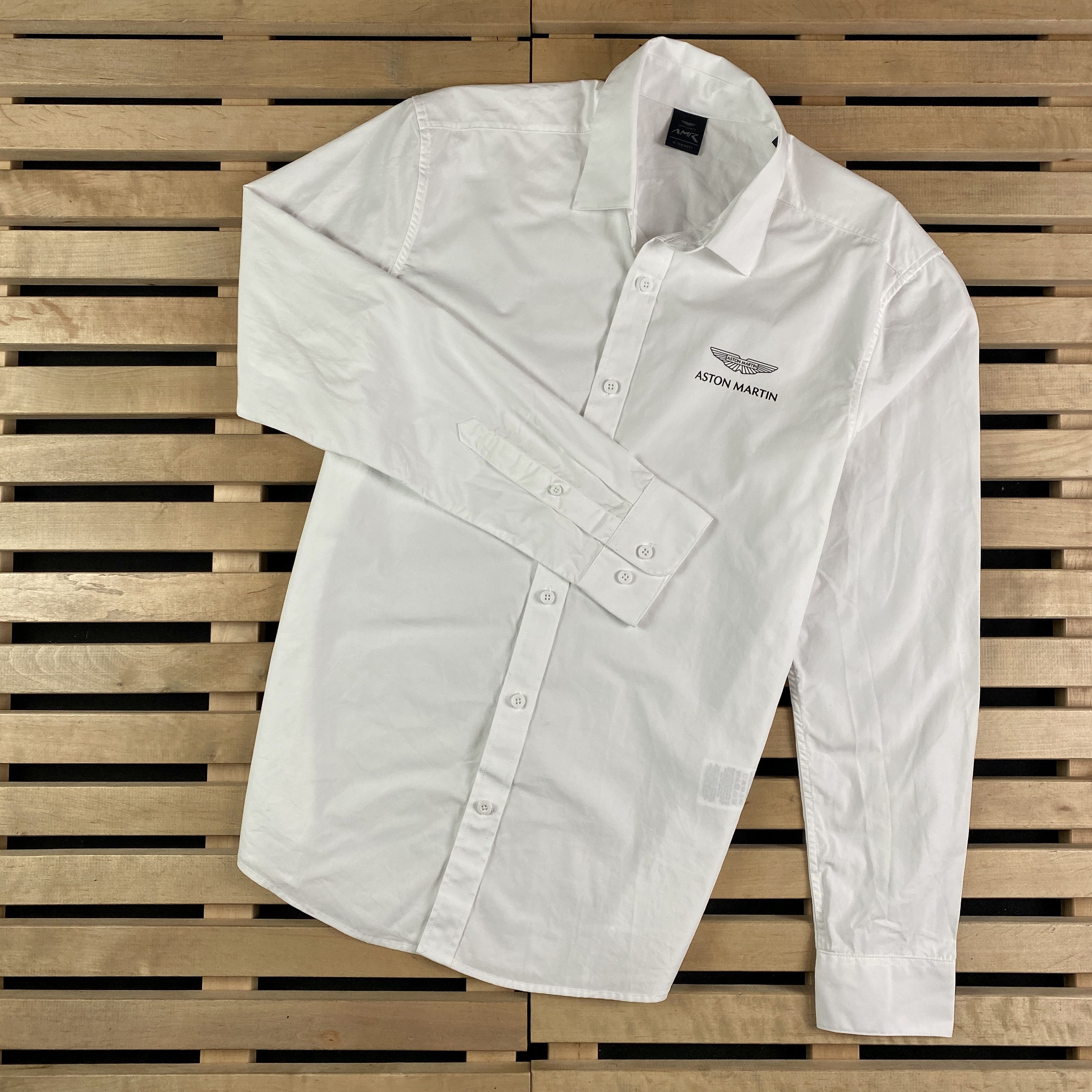 Hackett × Racing × Streetwear Mens Shirt Long Sleeve Aston Martin 