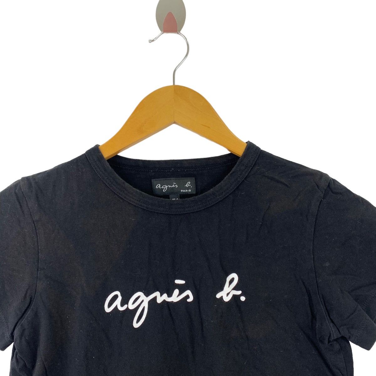 agnes b. AGNES B PARIS French Designer Brand Print Slim Black Size US XS / EU 42 / 0 - 2 Thumbnail