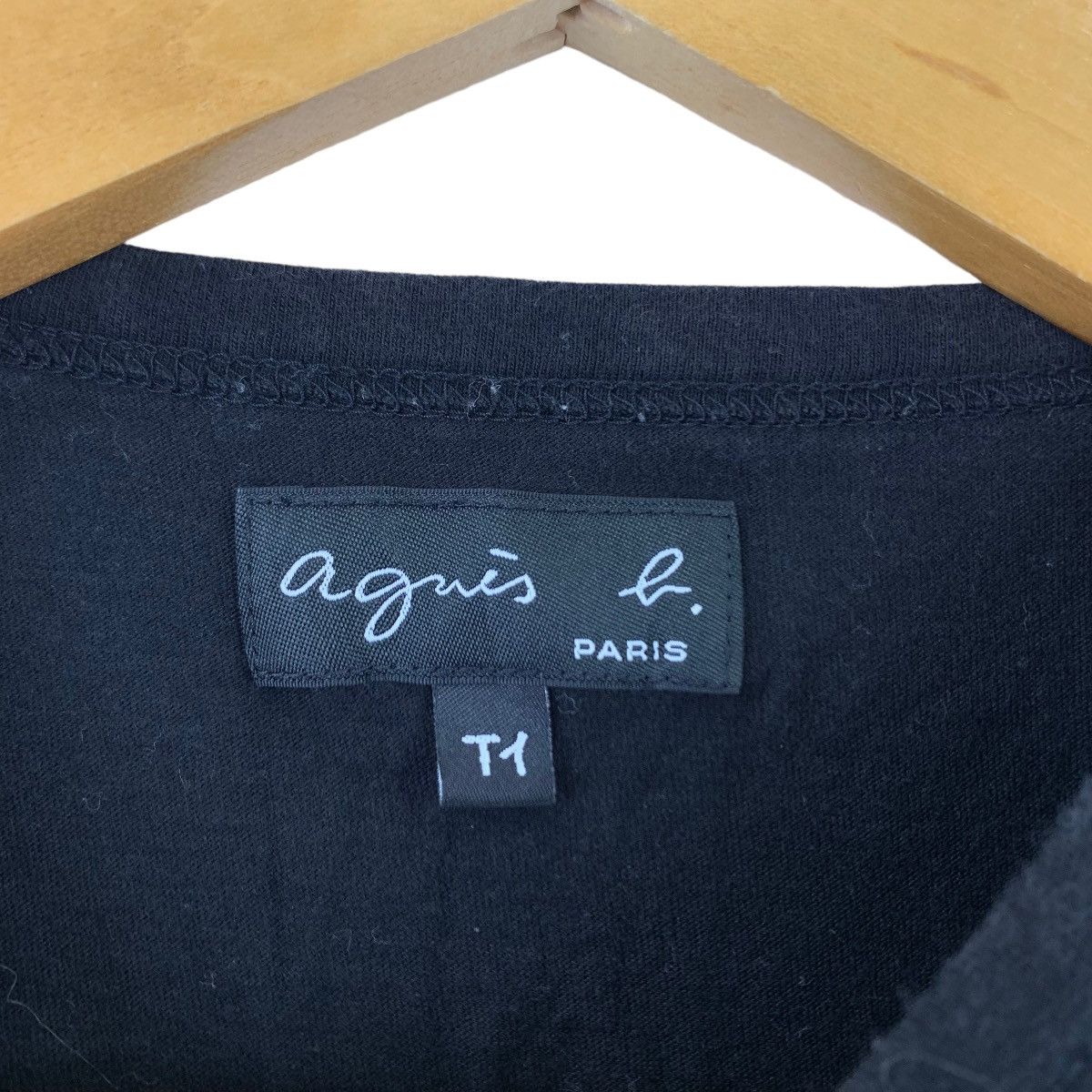 agnes b. AGNES B PARIS French Designer Brand Print Slim Black Size US XS / EU 42 / 0 - 3 Thumbnail