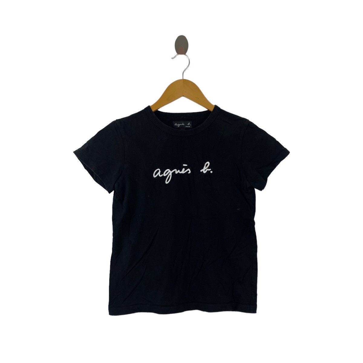 agnes b. AGNES B PARIS French Designer Brand Print Slim Black Size US XS / EU 42 / 0 - 1 Thumbnail