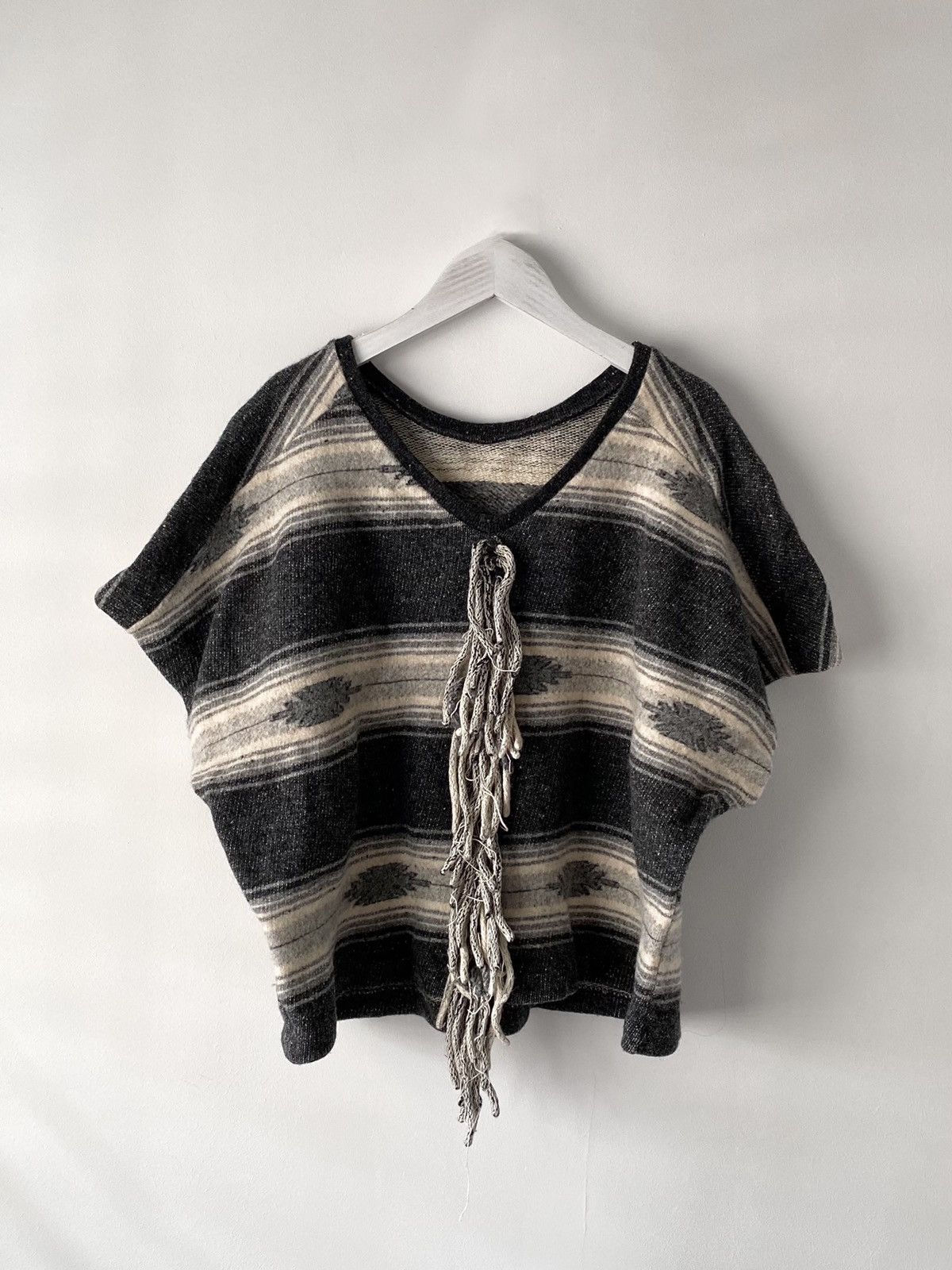 Toga × Toga Pulla TOGA Navajo Knit with Fringe | Grailed
