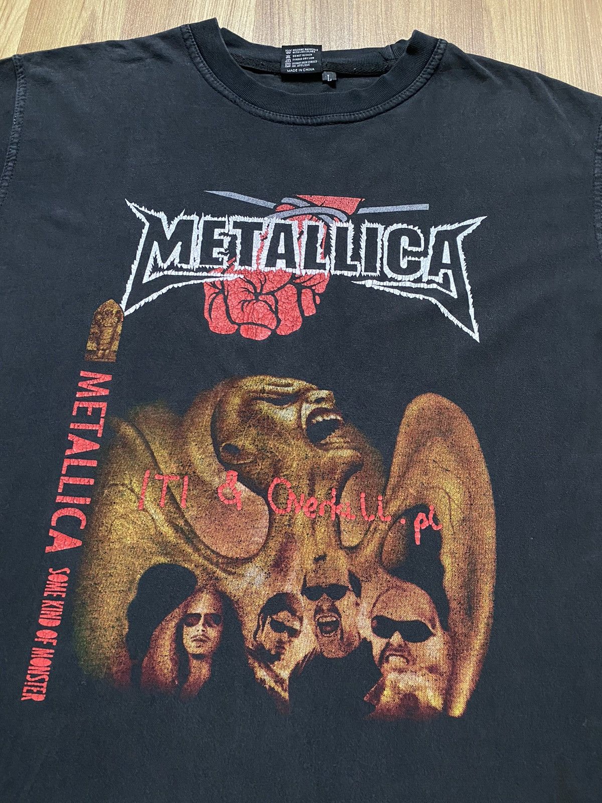 Band Tees Vintage Y2K Metallica Some Kind Of Monster T Shirt Slayer Size US L / EU 52-54 / 3 - 2 Thumbnail