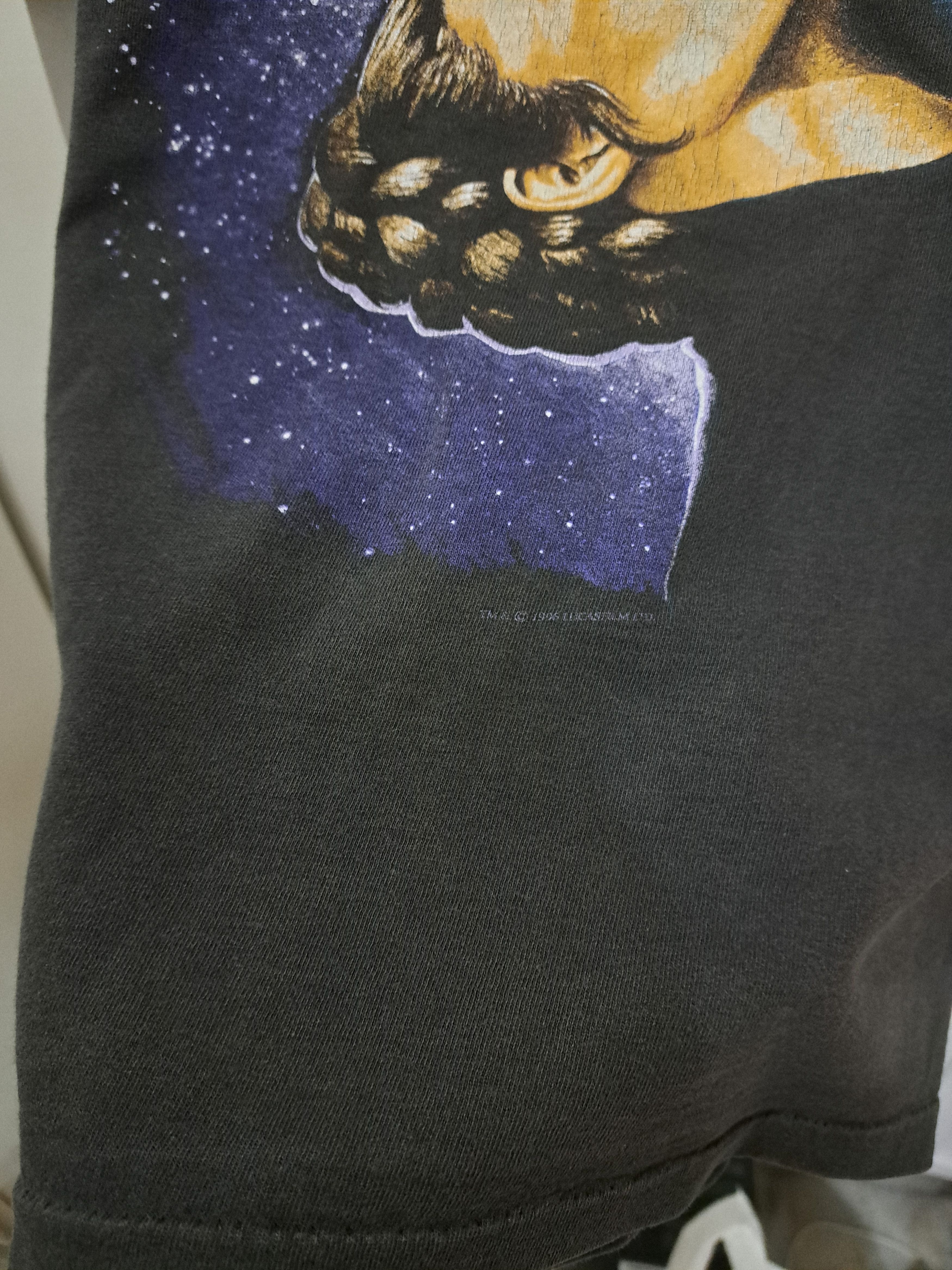 Star Wars Vintage Star Wars Han Solo kiss Princess Leia tee tee Size US XL / EU 56 / 4 - 4 Thumbnail