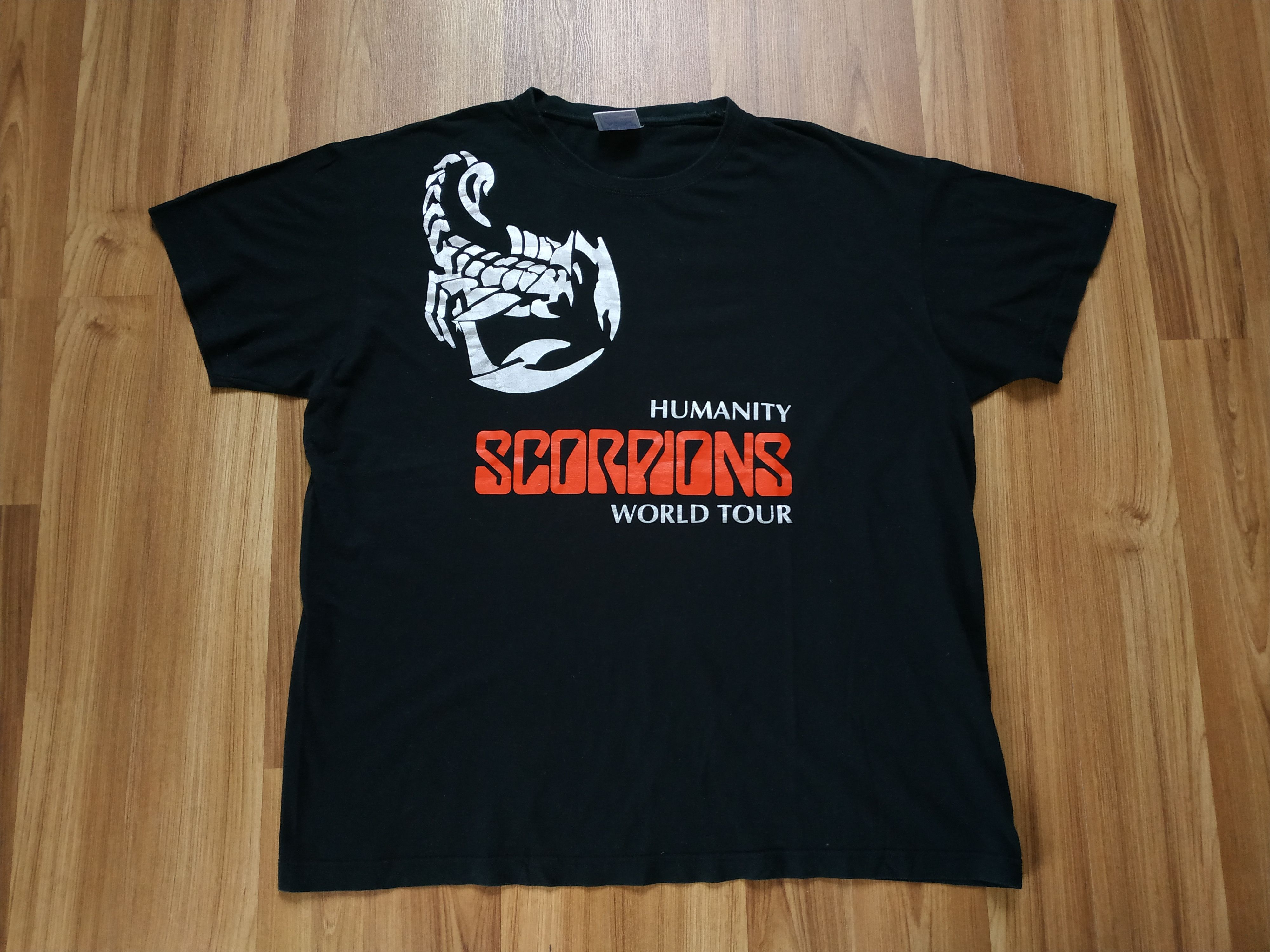Other Vintage Y2K Scorpions Humanity World Tour T Shirt Metallica Size US XL / EU 56 / 4 - 1 Thumbnail