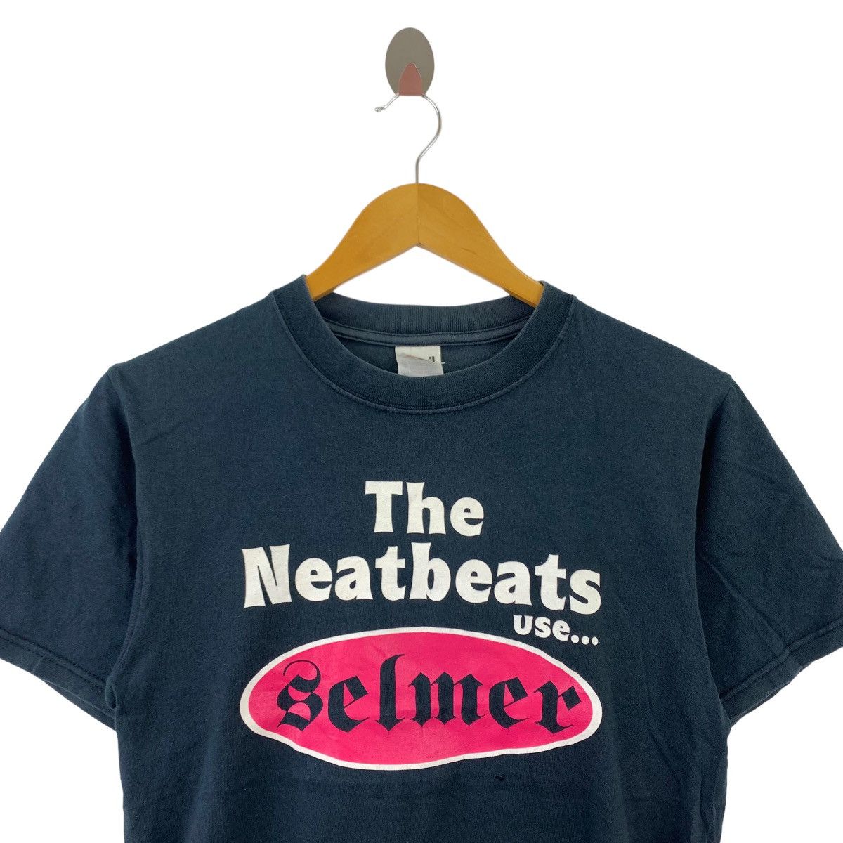 Vintage THE NEATBEATS GOLDEN Band Use Selmer Print Slim Black Size US S / EU 44-46 / 1 - 2 Thumbnail