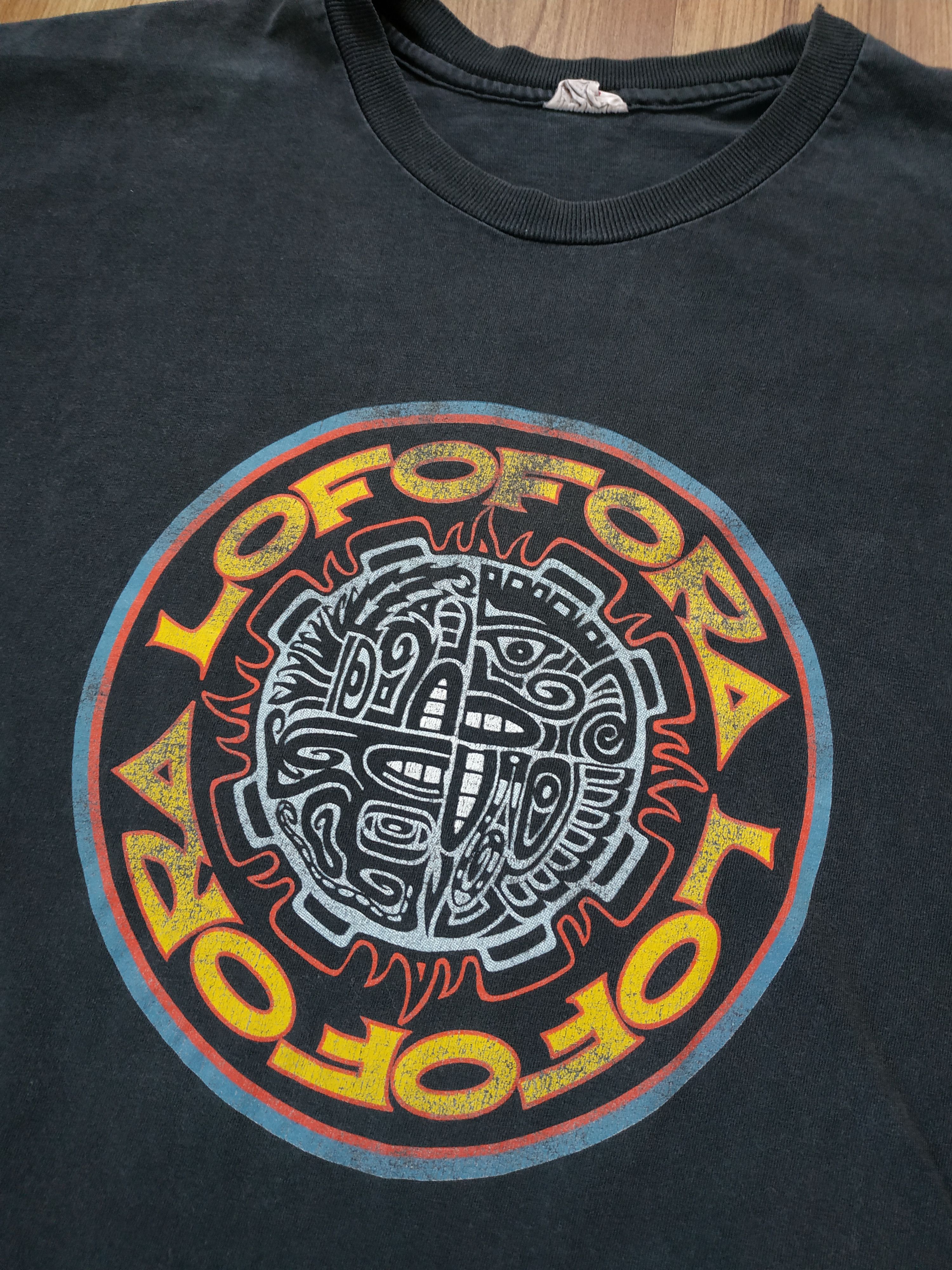Hanes Vintage Lofofora 1995 T Shirt Metallica Iron Maiden Y2K Size US XL / EU 56 / 4 - 3 Thumbnail