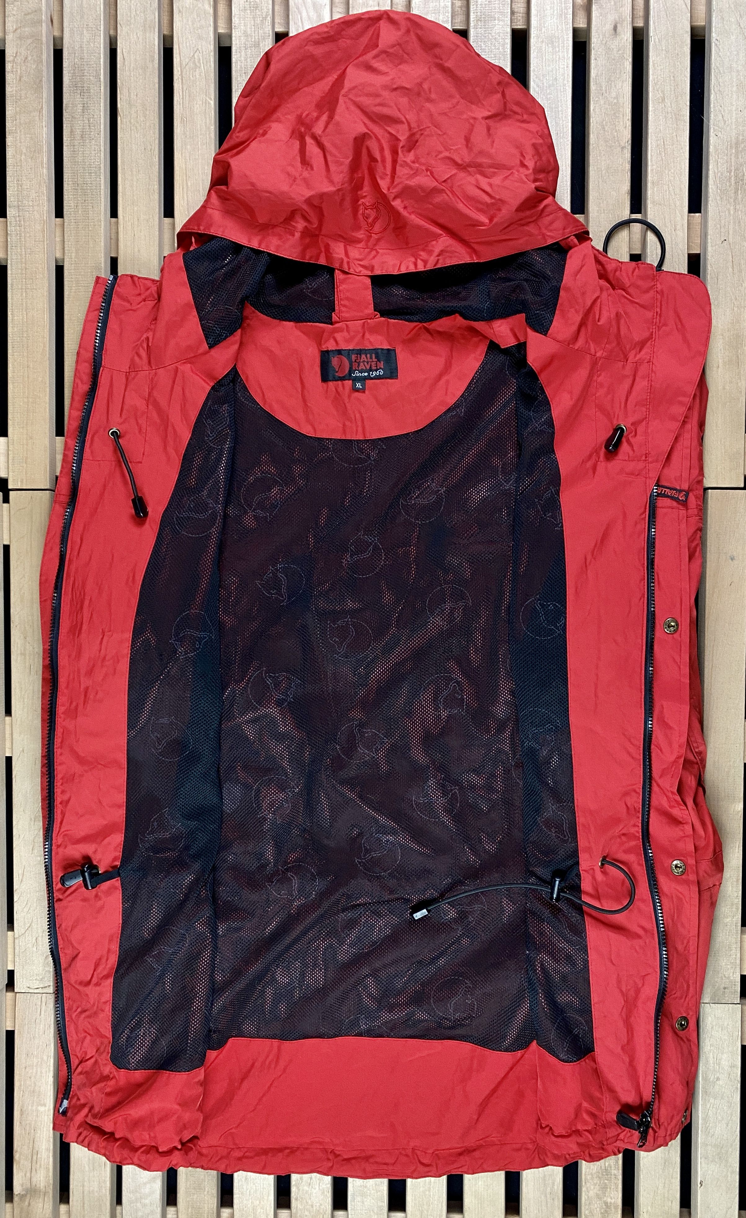 Fjallraven × Vintage Mens Vintage Hooded Jacket Fjallraven Size XL Size US XL / EU 56 / 4 - 7 Thumbnail