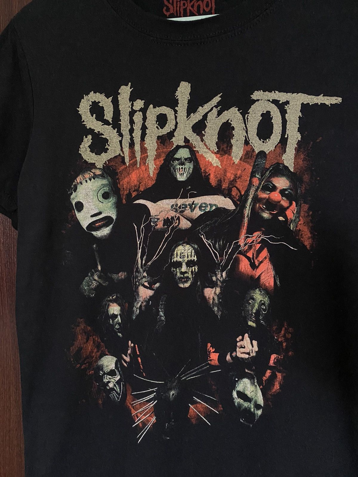 Band Tees Vintage Y2K Slipknot T Shirt Rammstein Linkin Park Bizkit Size US S / EU 44-46 / 1 - 2 Thumbnail