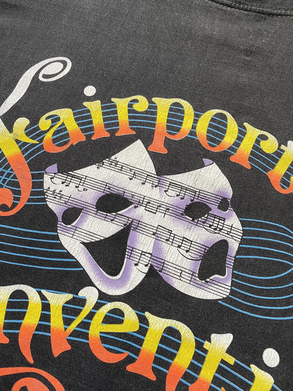 Band Tees Vintage Fairport Convention T Shirt 1997 like Pink Floyd Size US L / EU 52-54 / 3 - 4 Thumbnail