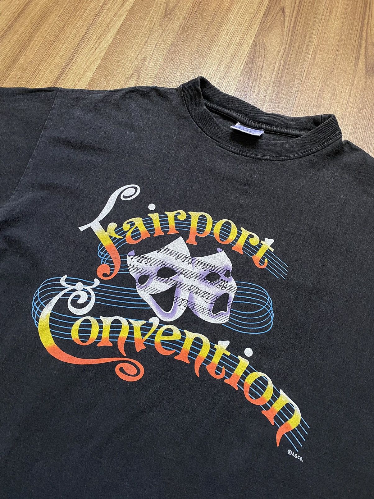 Band Tees Vintage Fairport Convention T Shirt 1997 like Pink Floyd Size US L / EU 52-54 / 3 - 2 Thumbnail