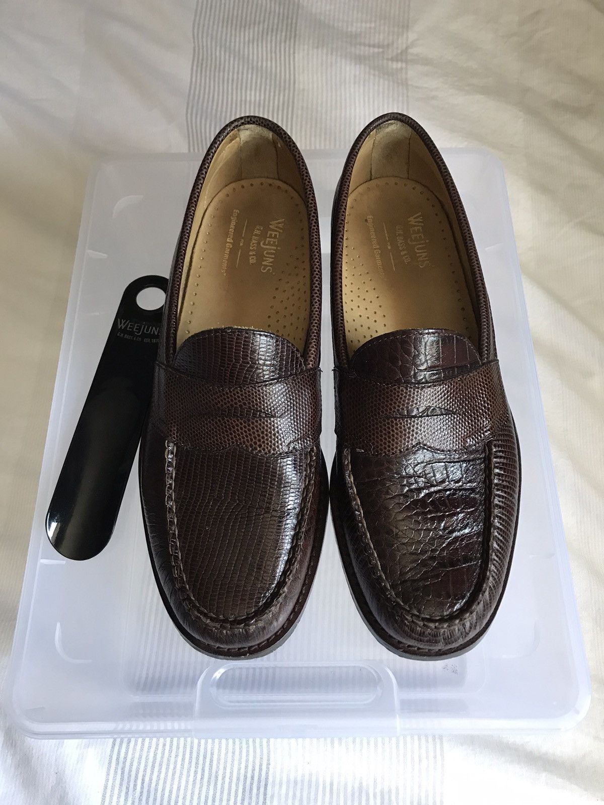 engineered garments bass weejuns