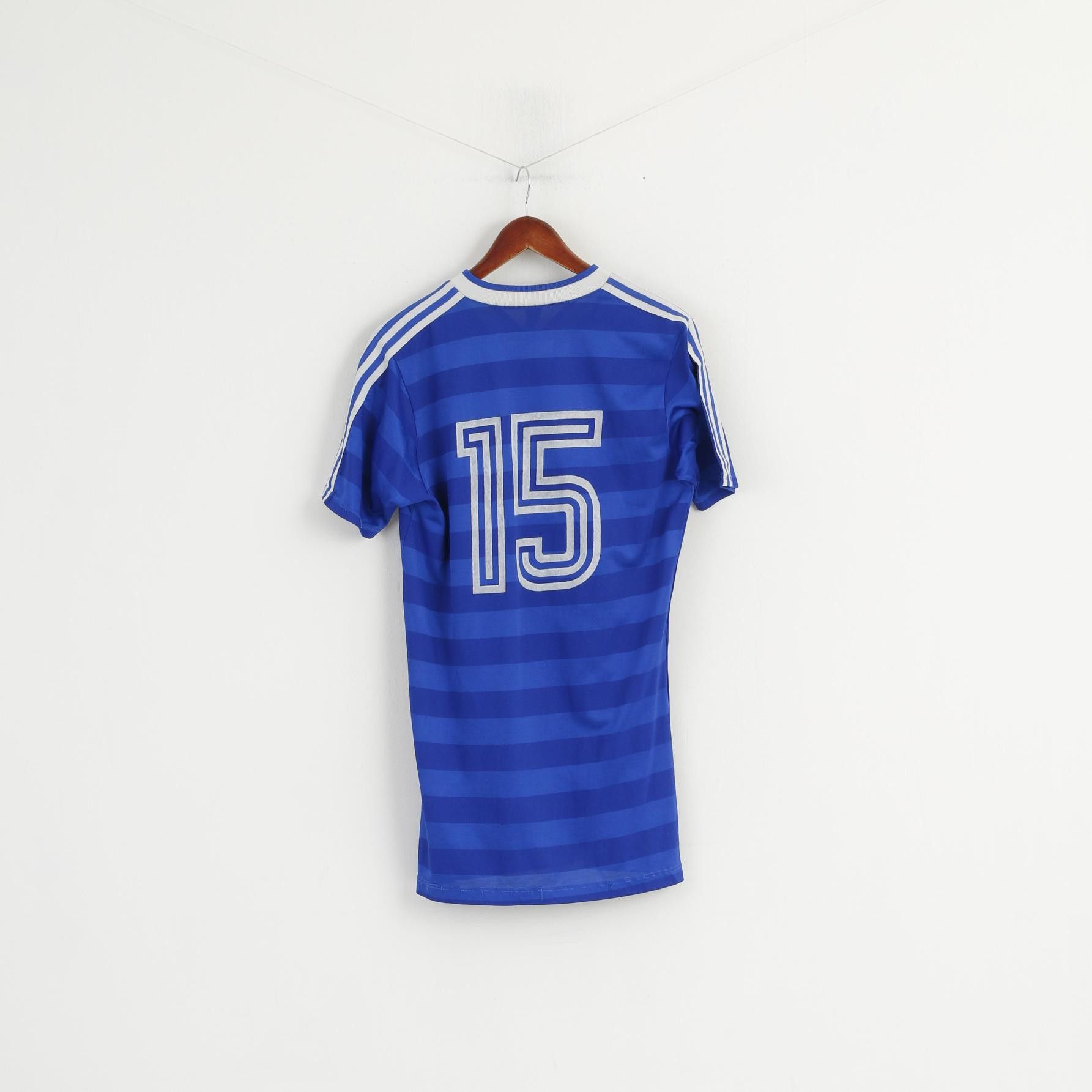 Adidas × Vintage Adidas Men L (M) Shirt Blue Ergee #15 Vintage 6663 Size US L / EU 52-54 / 3 - 6 Thumbnail