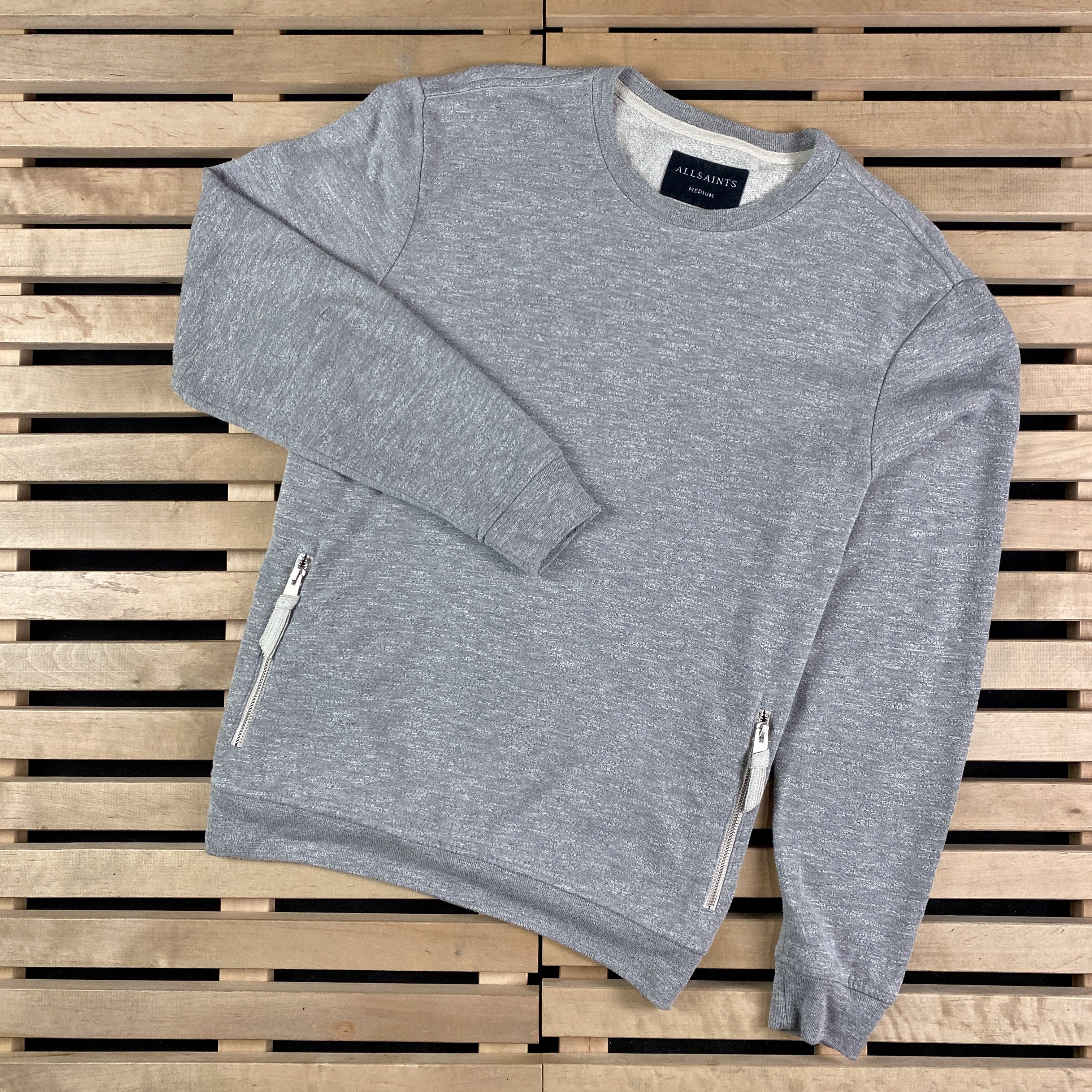 Allsaints Mens Sweatshirt Allsaints Eturn Crew Size M Size US M / EU 48-50 / 2 - 1 Thumbnail