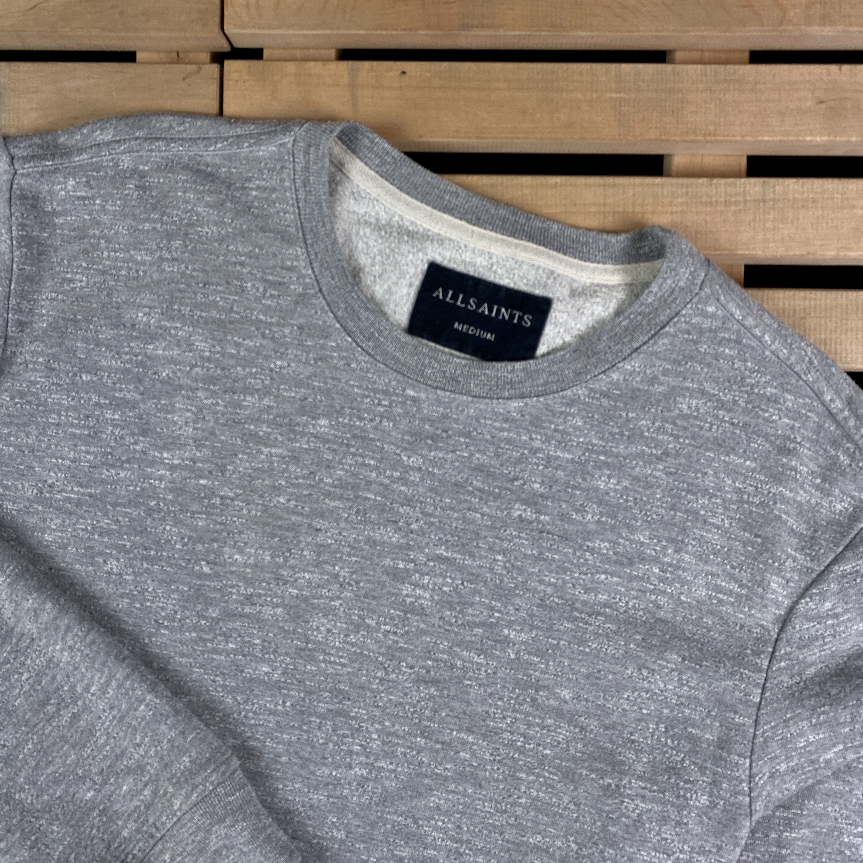 Allsaints Mens Sweatshirt Allsaints Eturn Crew Size M Size US M / EU 48-50 / 2 - 2 Thumbnail
